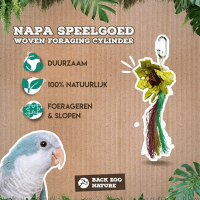 Back Zoo Nature Zonnebloem Speelgoed 20x10x4 cm
