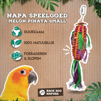Back Zoo Nature Melon Pinata 35x6x6 cm voor vogels