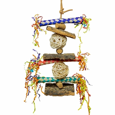 Back Zoo Nature Corky Finger Traps 35x18x8 cm vogelspeeltje