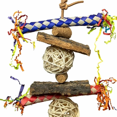 Back Zoo Nature Corky Finger Traps 35x18x8 cm vogelspeeltje