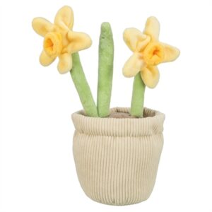 Trixie Pluche Narcis In Pot 25 cm Hondenspeeltje