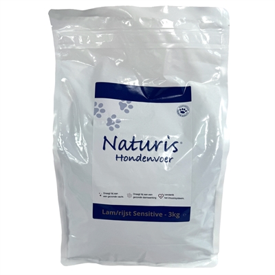 Naturis Brok Lam/Rijst Sensitive 3 KG hondenvoer