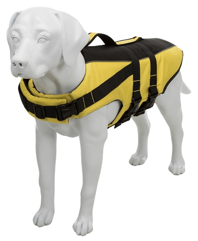 Trixie Zwemvest Geel/Zwart L 50-80 cm voor Honden