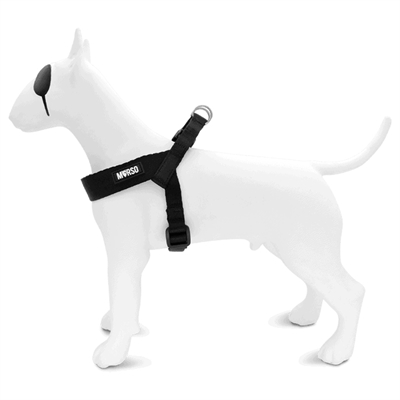 MORSO Mini Hondentuig Verstelbaar Zwart 24-32x1,5 CM