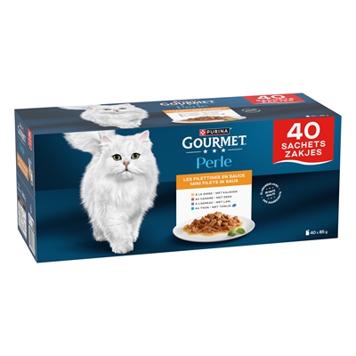 GOURMET Perle Mini Filets In Saus Multipack 40x85 GR