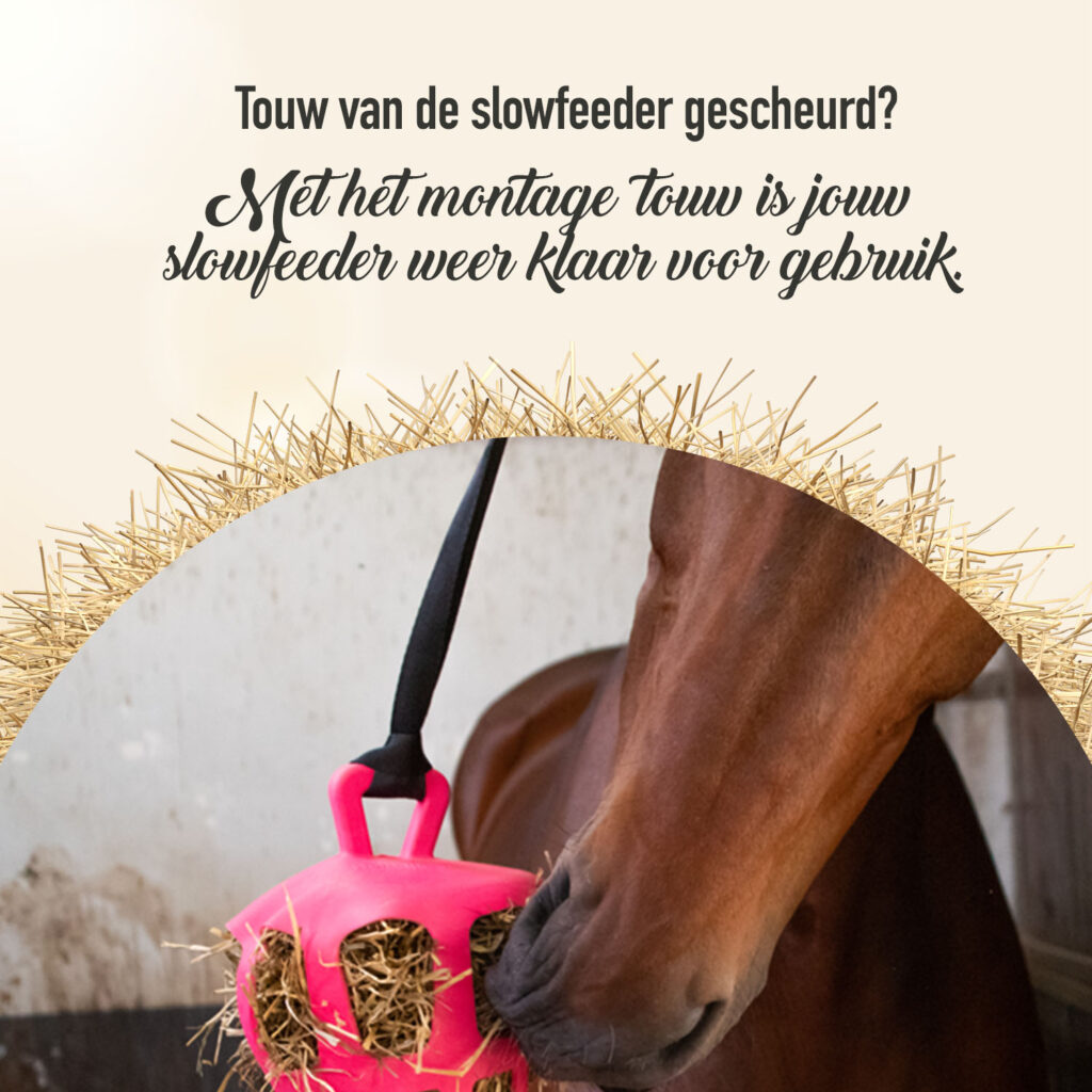 Hay Slowfeeder sluittouw - Duurzaam en stevig - afbeelding 3