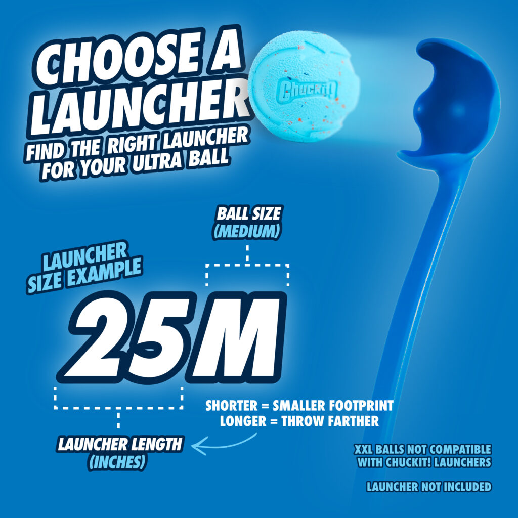 Chuckit! Rebounce Fetch Ball M (2-pack) - Duurzame Apporteerballen - afbeelding 4