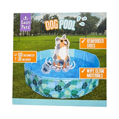 EASYPETS Hondenzwembad 120 cm voor de zomer