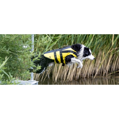 Trixie Zwemvest Geel/Zwart XL 60-96 cm voor Honden