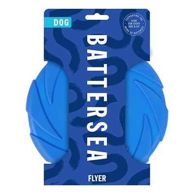 Battersea Foam Flyer Blauw 24x24 cm voor honden