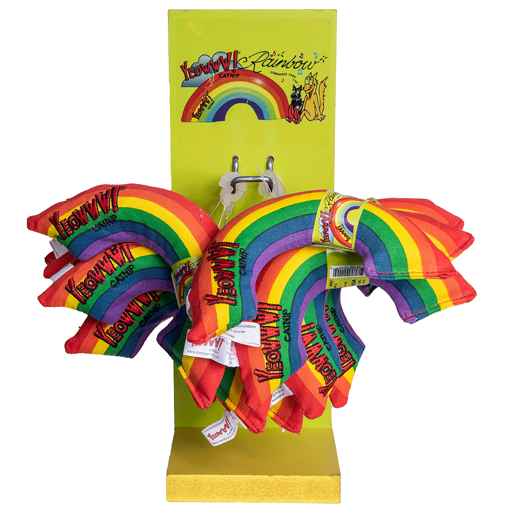 Yeowww! Rainbow Display 12 st. - Speelgoed voor katten