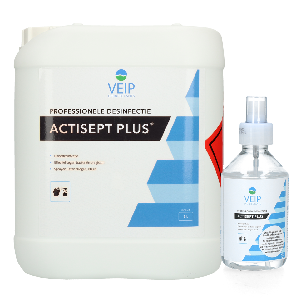 Veip Actisept Plus 5 l - Handdesinfectie met terugvetter - afbeelding 4