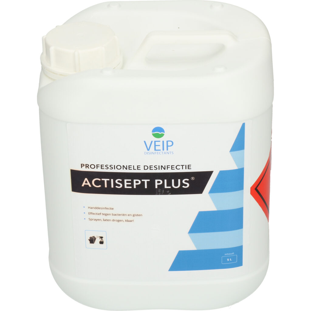 Veip Actisept Plus 5 l - Handdesinfectie met terugvetter - afbeelding 3