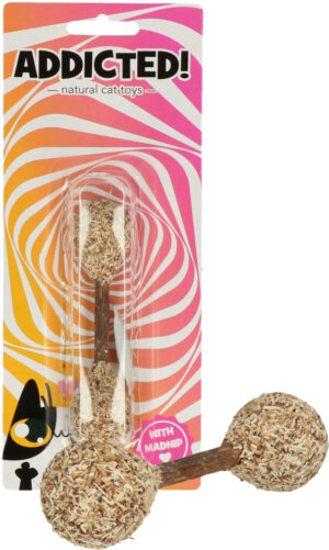Addicted! Dumbell Kattenspeeltje met MADNIP