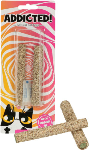 Addicted! Stick (2-Pack) - Kattenspeeltje met MADNIP