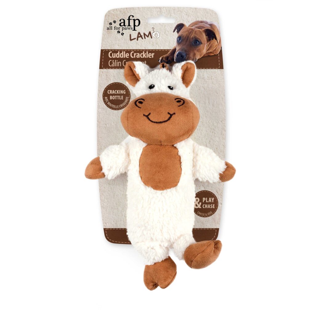 AFP Lambswool Cuddle Crackler - Speelgoed voor Honden - afbeelding 3