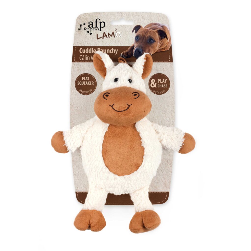 AFP Lambswool Cuddle Paunchy - Zacht Speelgoed voor Honden - afbeelding 2