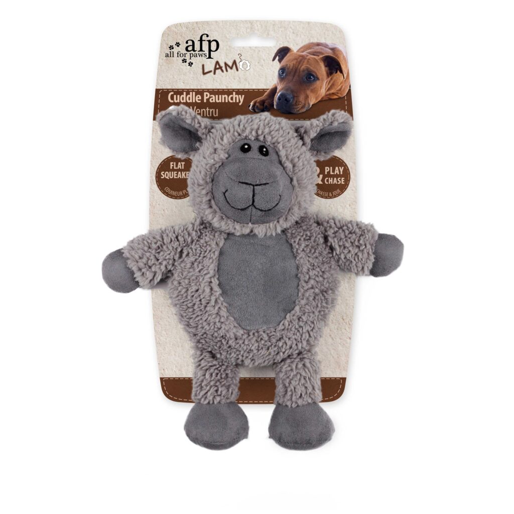 AFP Lambswool Cuddle Paunchy - Zacht Speelgoed voor Honden - afbeelding 4