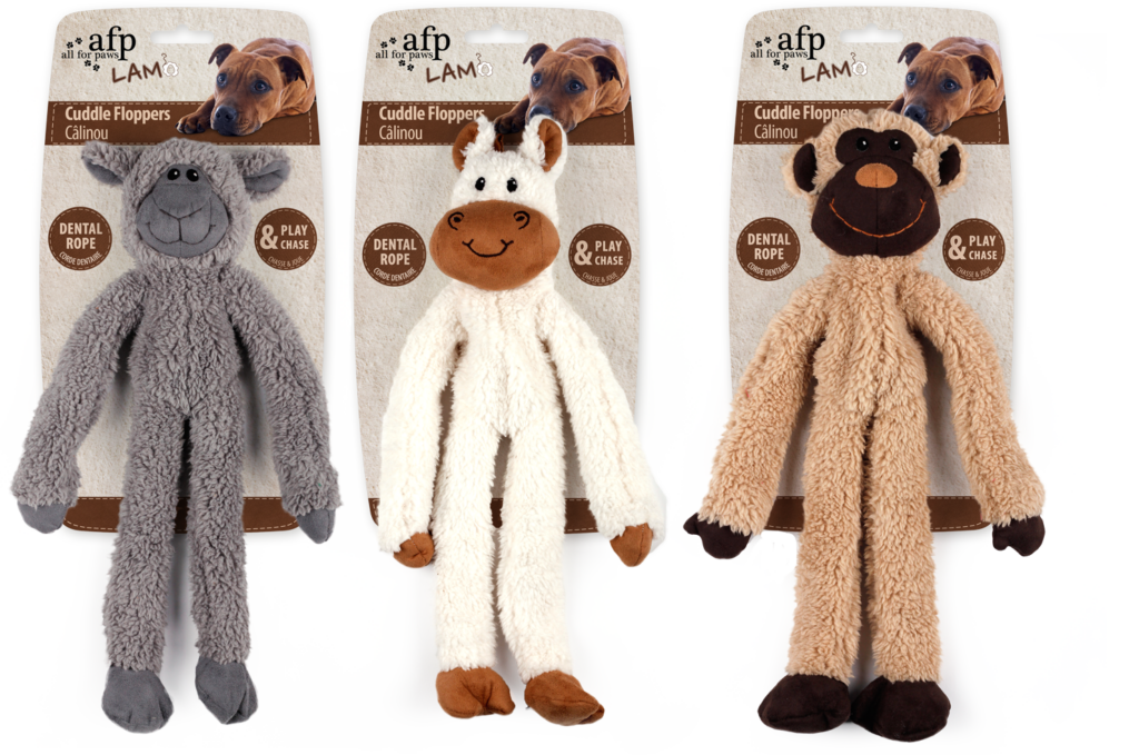 AFP Lambswool - Cuddle Floppers Speelgoed voor Honden 43x16x6.5 cm - afbeelding 1
