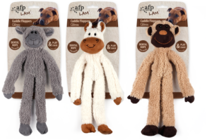 AFP Lambswool - Cuddle Floppers Speelgoed voor Honden 43x16x6.5 cm