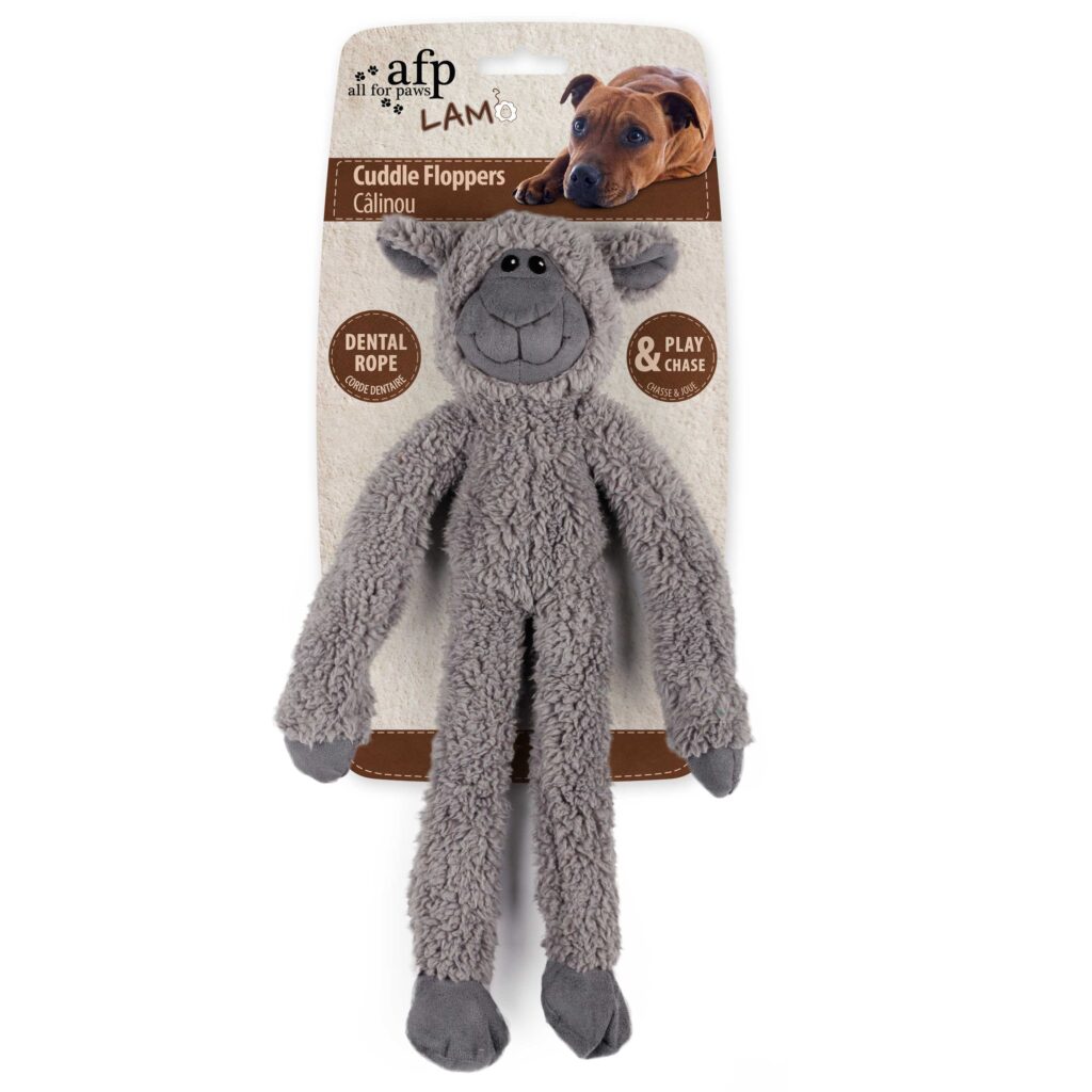 AFP Lambswool - Cuddle Floppers Speelgoed voor Honden 43x16x6.5 cm - afbeelding 2