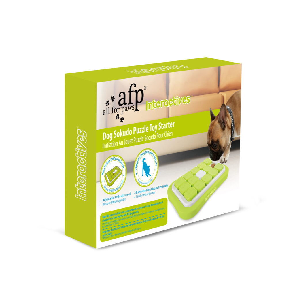 AFP Interactives Dog Sokudo Puzzle Toy Starter - Puzzel voor Honden - afbeelding 1