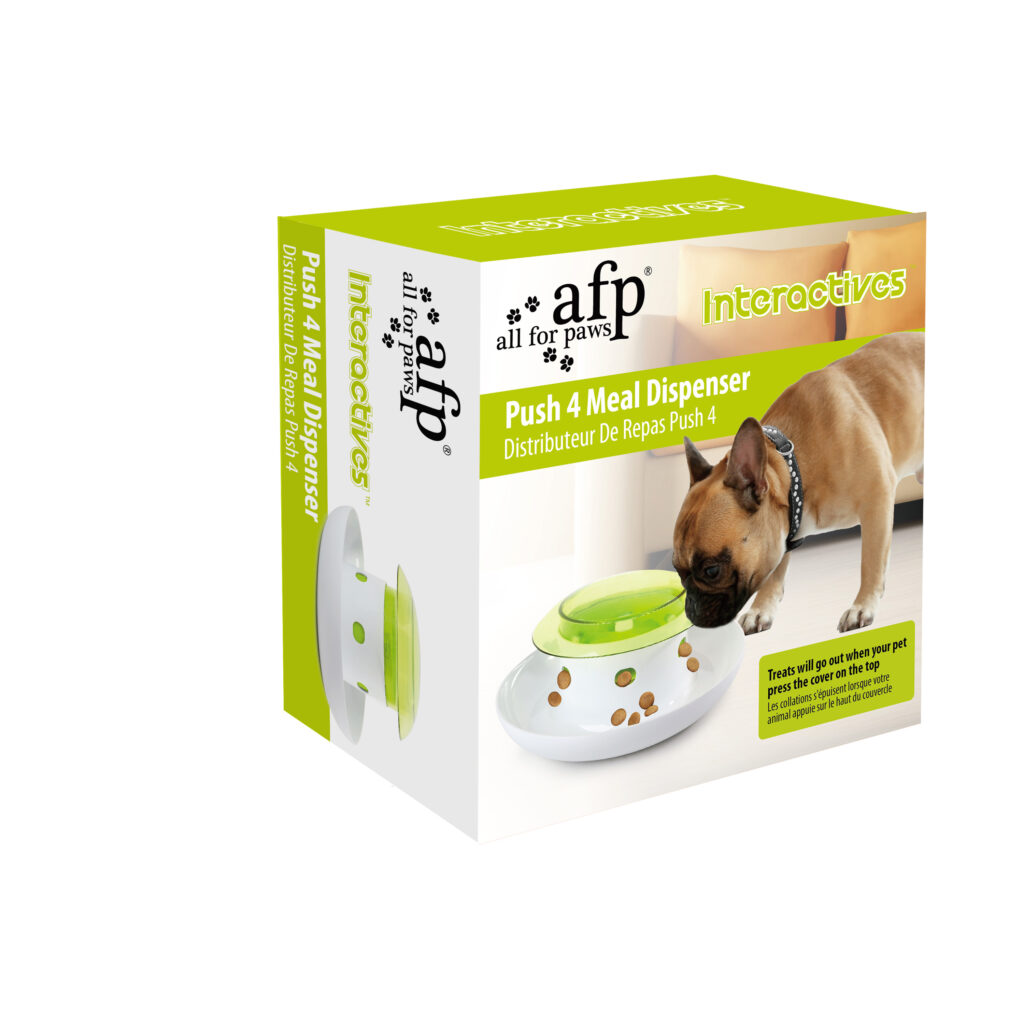 AFP Interactives Push 4 Meal Dispenser - Snackdispenser voor honden - afbeelding 1