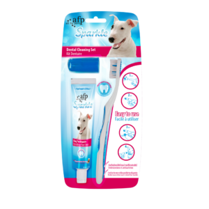 AFP Sparkle Combo Pack Pindakaas - Tandenborstelset voor Honden