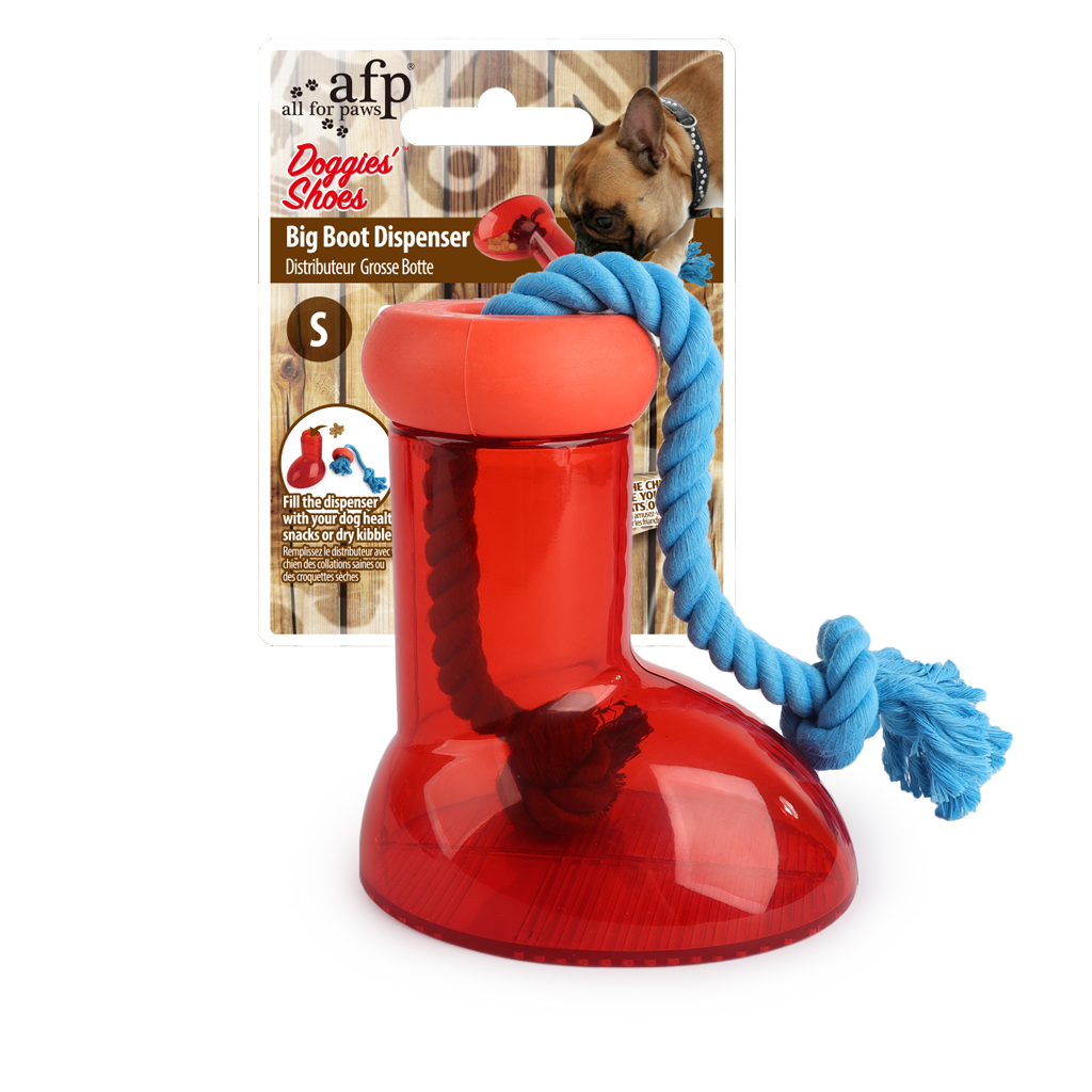 AFP Doggies' Shoes Big Boot Dispenser S - Snackdispenser voor Honden - afbeelding 1