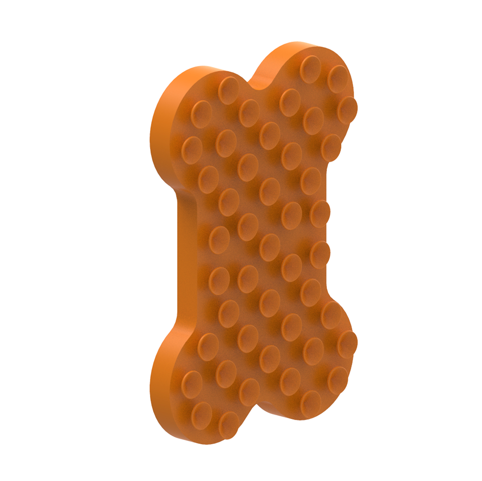 AFP Bone Appetit - Tasty Bone Lick Mat S voor Honden - afbeelding 5