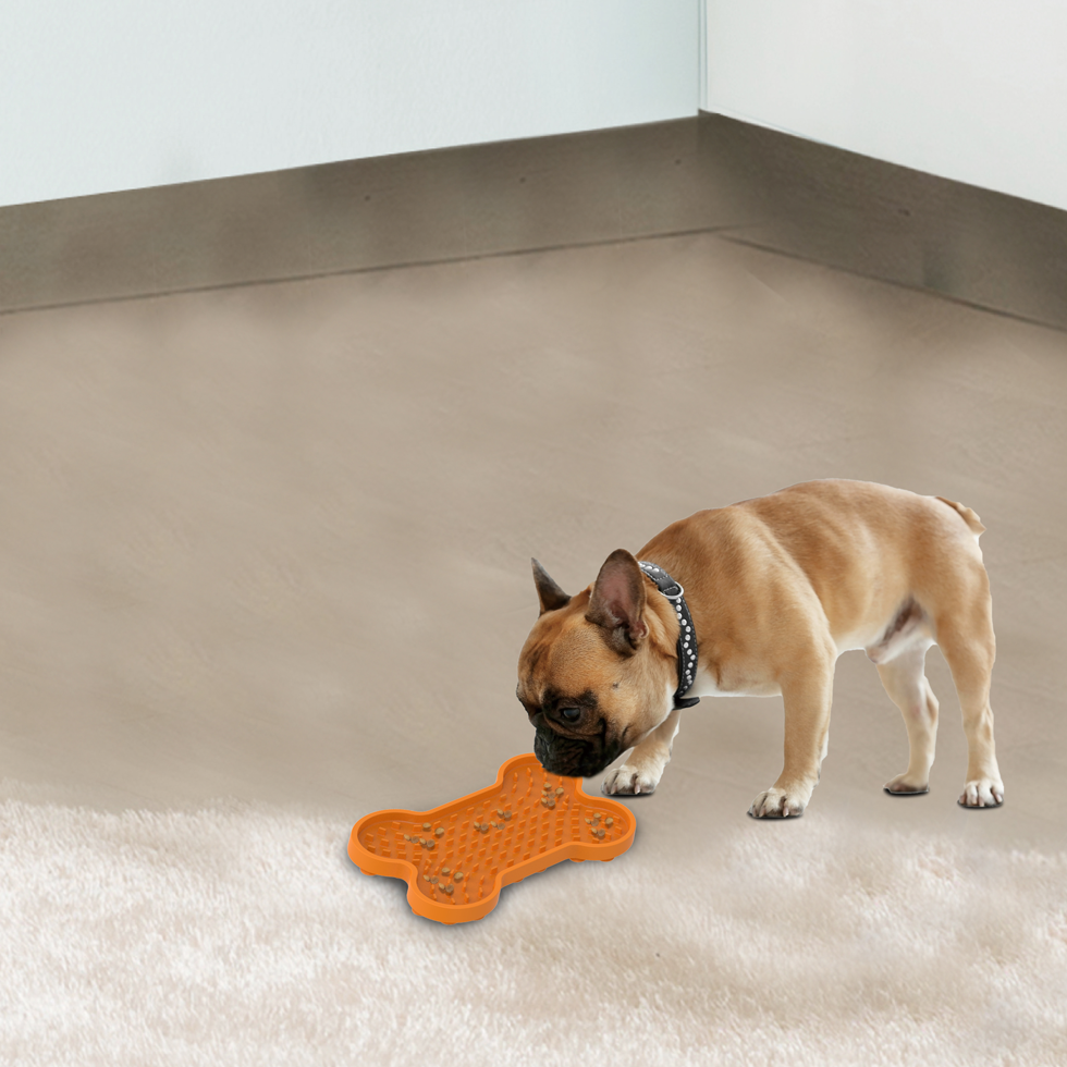 AFP Bone Appetit - Tasty Bone Lick Mat S voor Honden - afbeelding 4