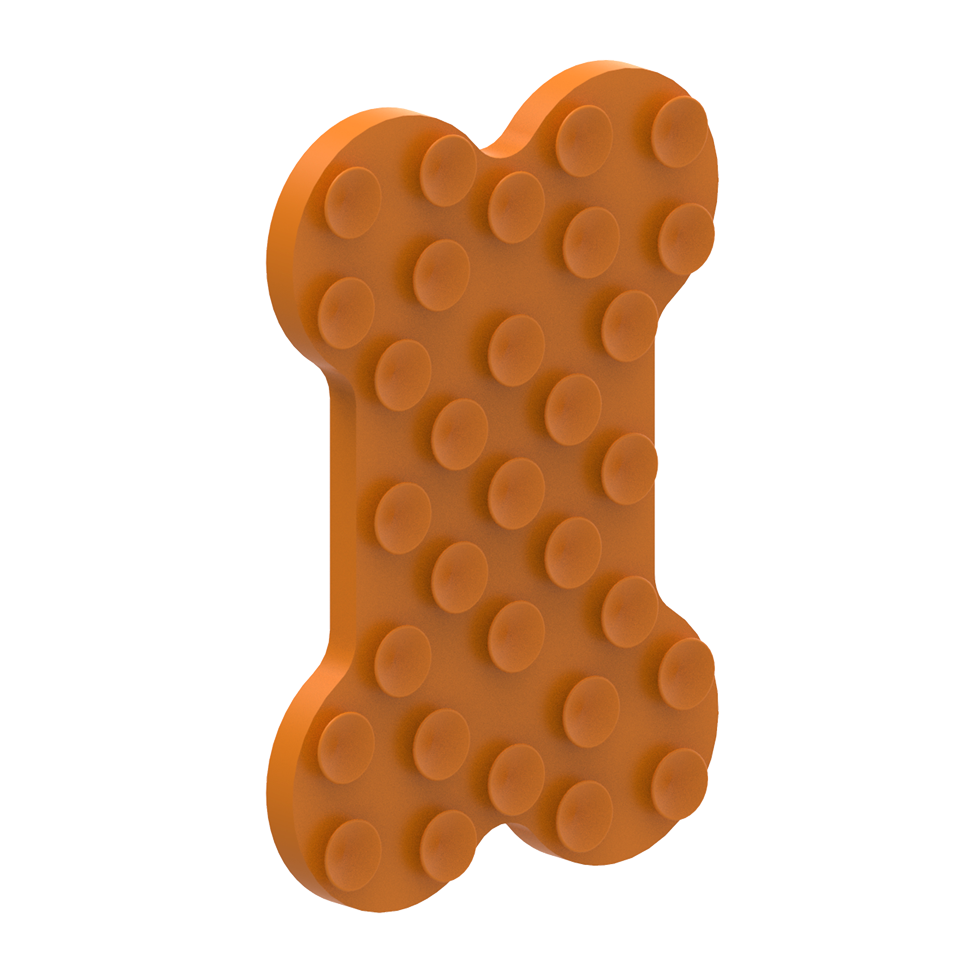 AFP Bone Appetit - Tasty Bone Lick Mat L voor honden - afbeelding 5