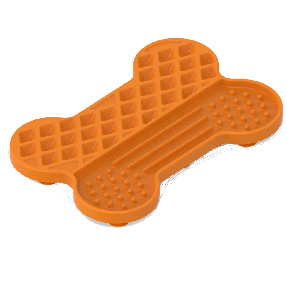 AFP Bone Appetit - Tasty Bone Lick Mat L voor honden - afbeelding 3