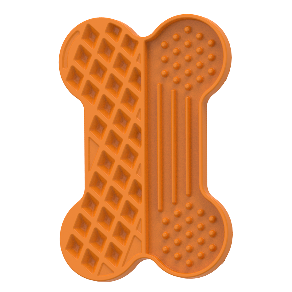 AFP Bone Appetit - Tasty Bone Lick Mat L voor honden - afbeelding 2