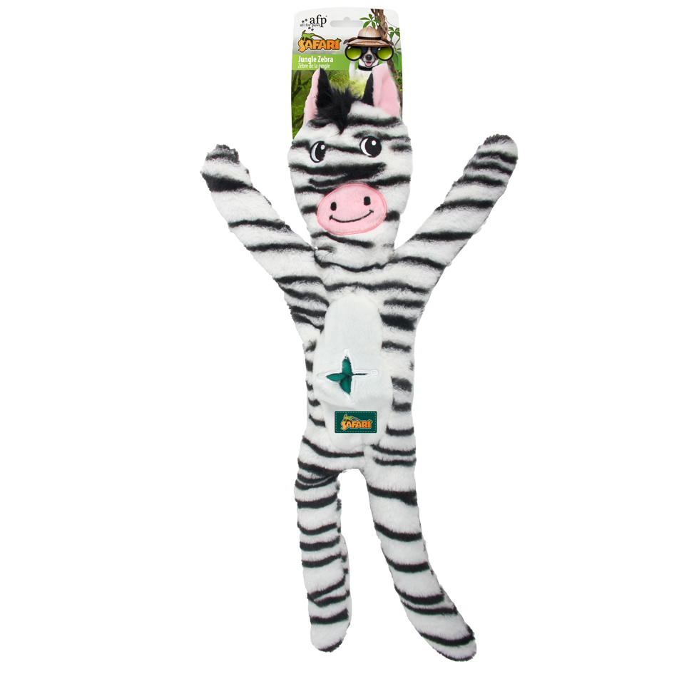 AFP Safari - Jungle Zebra - Speelgoed voor Honden - afbeelding 1