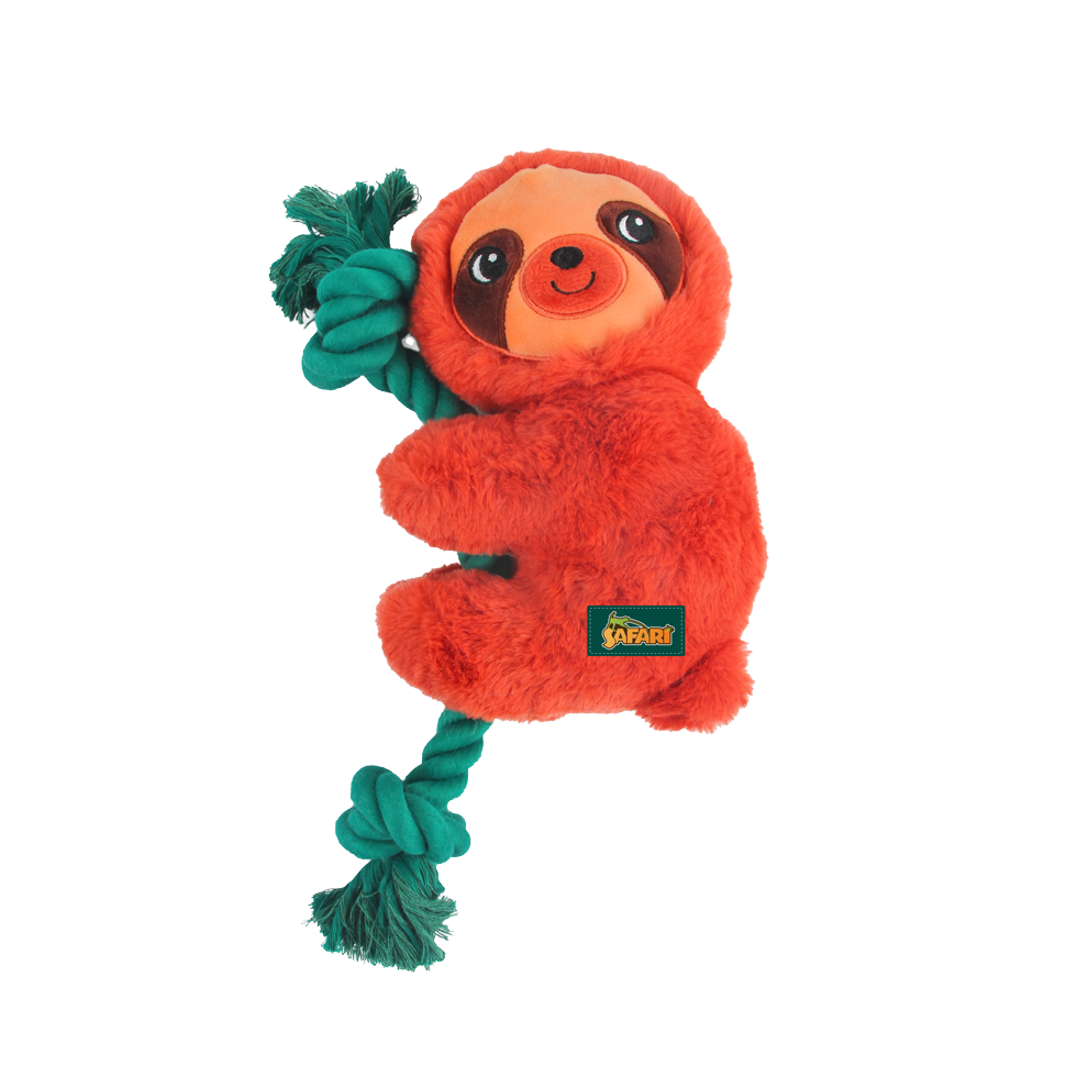 AFP Safari Rope Cuddle Luiaard - Speelgoed voor Honden - afbeelding 3
