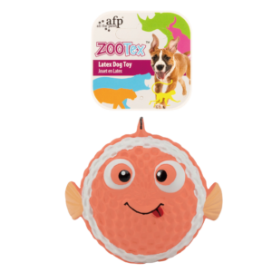 AFP Bouncy Clown Fish - Speelgoed voor Honden van Stevig Latex