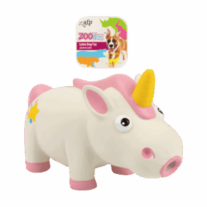 AFP ZooTex Peneloppe the Unicorn - S Hondenspeelgoed met Pieper
