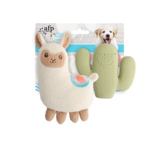 AFP Little Buddy 2-Pack Toy Fiesta - Knuffel en Speeltje voor Puppy's