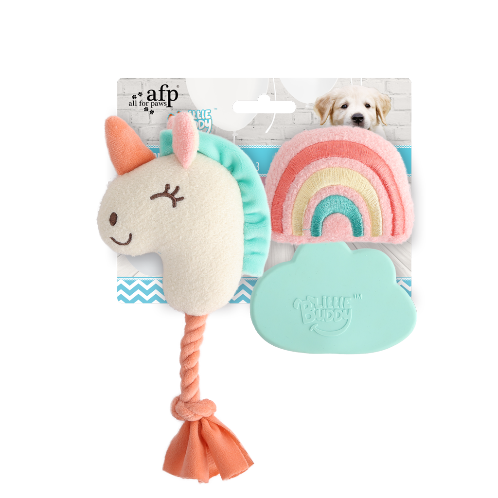 AFP Little Buddy 3-Pack Toy Wonderland - 2 knuffels en 1 speeltje - afbeelding 1