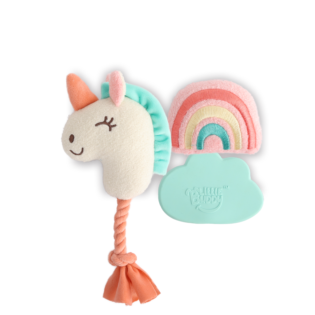 AFP Little Buddy 3-Pack Toy Wonderland - 2 knuffels en 1 speeltje - afbeelding 2