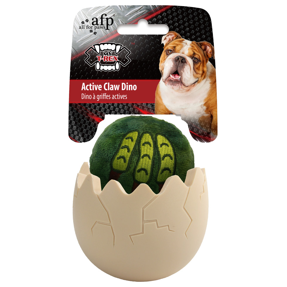 AFP My T-Rex Dino Claw - Speelgoed voor Honden - afbeelding 1