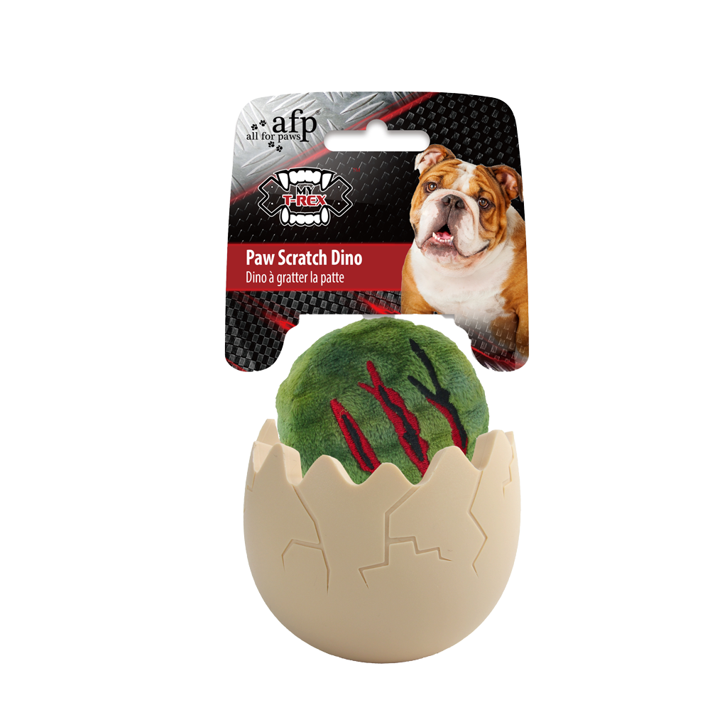 AFP My T-Rex Paw Scratch Dino - Speelgoed voor Honden - afbeelding 1
