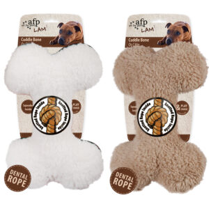 AFP Lambswool Plush Bone - Speelgoed voor Honden