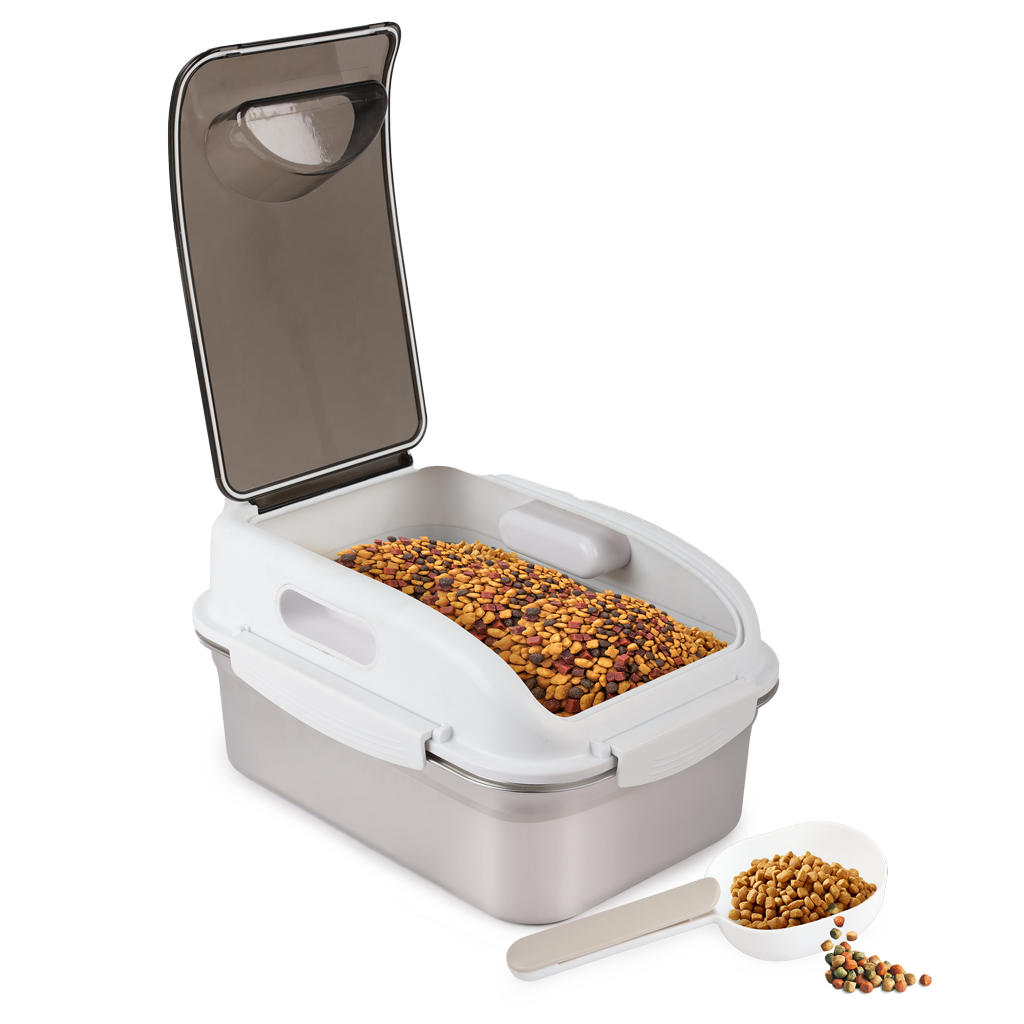 AFP RVS Pet Food Container 6,5 liter - Luchtdichte voeropslag - afbeelding 1
