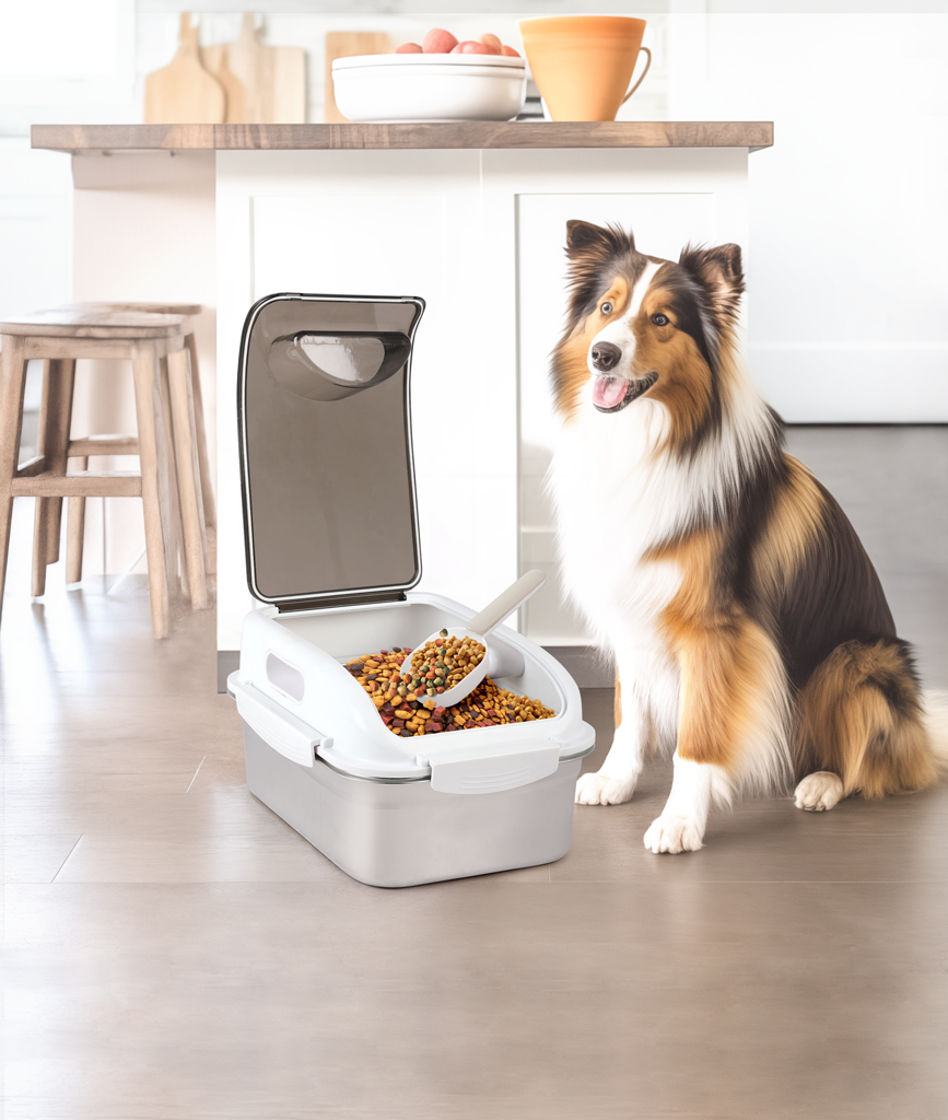 AFP RVS Pet Food Container 6,5 liter - Luchtdichte voeropslag - afbeelding 4