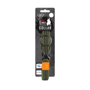 AFP Off Street - Dog Collar Olijfgroen S - 29-45 cm