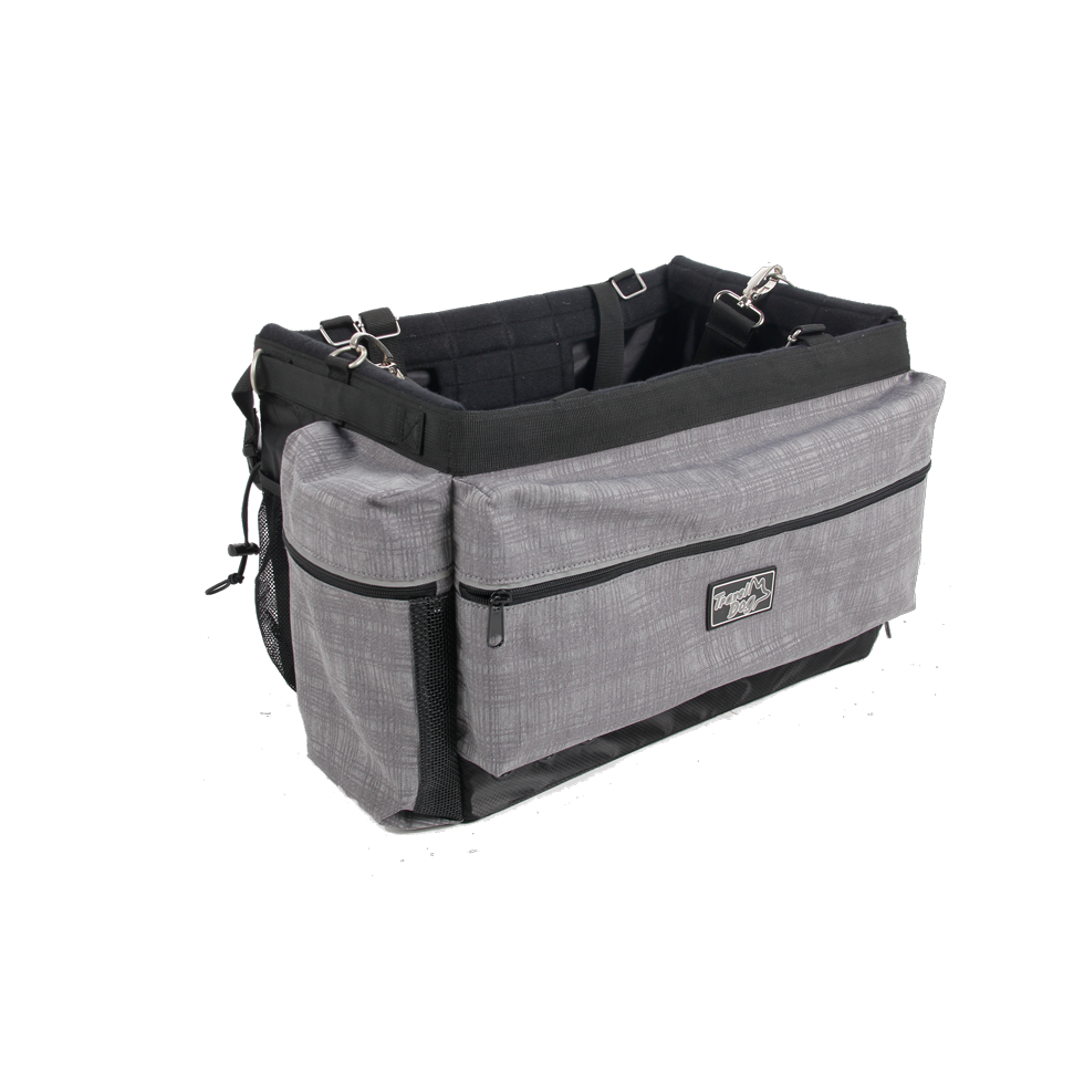 AFP Travel Dog Fietsmand Deluxe met Houder voor Honden tot 8 kg - afbeelding 1
