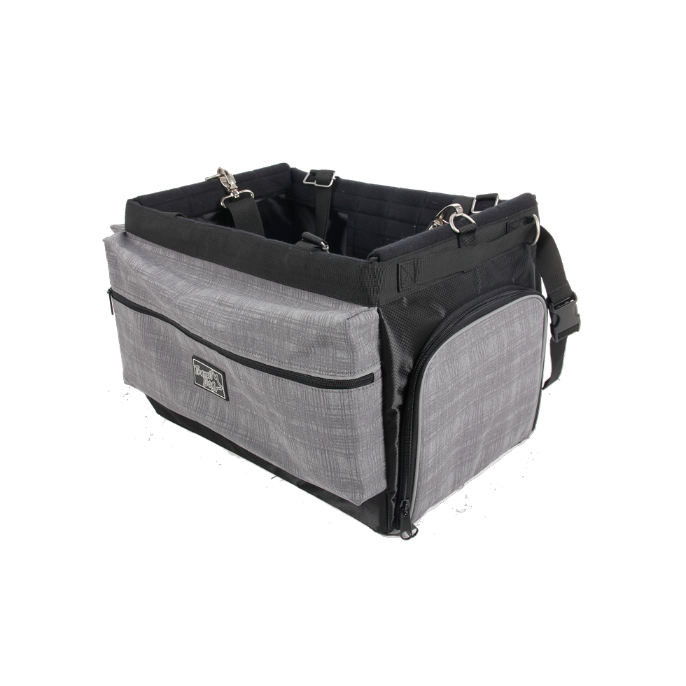 AFP Travel Dog Fietsmand Deluxe met Houder voor Honden tot 8 kg - afbeelding 2