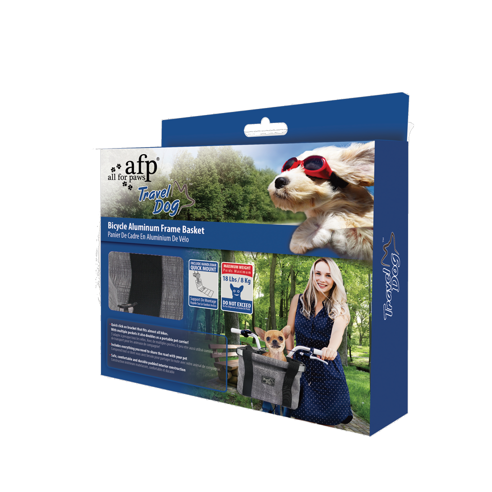 AFP Travel Dog - Easy-go Fietsmand voor Honden tot 8 kg - afbeelding 1